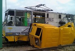 Tramwaj zderzył się z lublinem