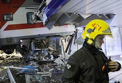 Pociąg wjechał w hotel