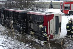 Wypadek autobusu w Opolu