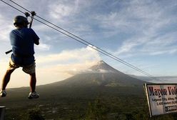 Wulkan Mayon straszy