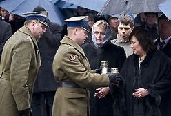 Anna Komorowska w Katyniu