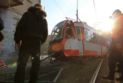 Tramwaj wjechał w dom