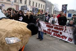 Protest w Kielcach