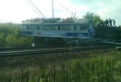 Pociąg wypadł z torów