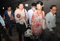 Wypadek w metrze, setki rannych