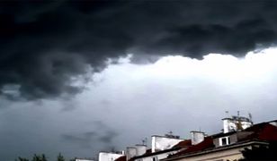 Potężna burza w Warszawie