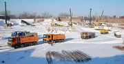 Stadion powstaje mimo mrozów