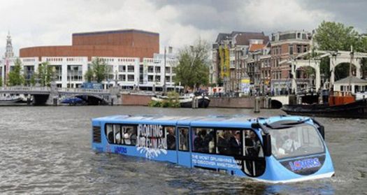 Autobus, który pływa