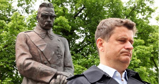 Palikot złożył kwiaty pod pomnikiem Piłsudskiego