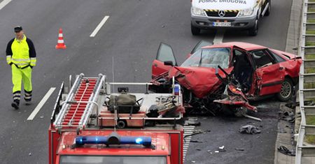 Wypadek na obwodnicy Gorzowa Wlkp.
