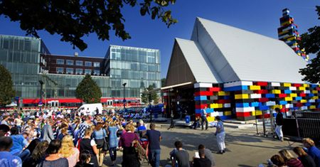 Kościół z klocków Lego