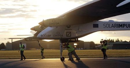 Solar Impulse lata dzięki Słońcu