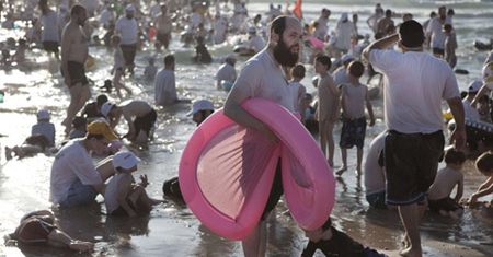 Męska plaża