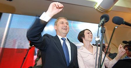 Wieczór wyborczy w sztabie Napieralskiego