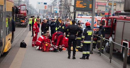 Wypadek w Warszawie