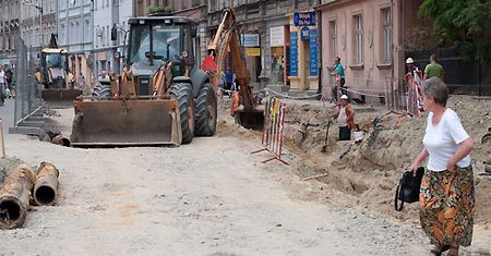 Takie wykopki tylko w mieście