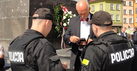 Wiązanka pod Kolumną Zygmunta