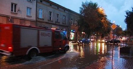 Nawałnica nad Jasłem
