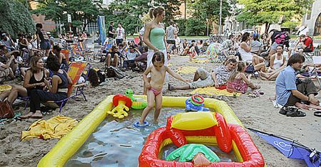Miejska plaża