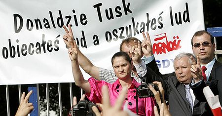 Wiec w obronie Stoczni Gdańskiej