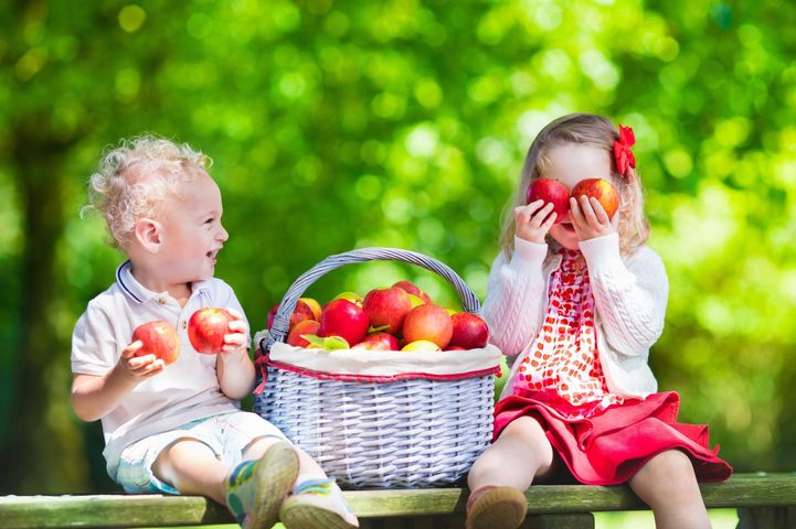 Sfermentowane jabłka w cynamonie – idealna przekąska dla najmłodszych