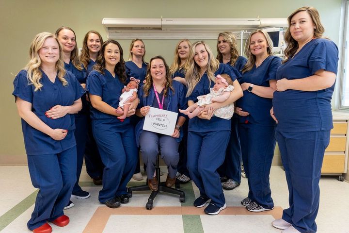 To prawdziwy baby boom! 12 pracownic szpitala jest w ciąży w tym samym czasie