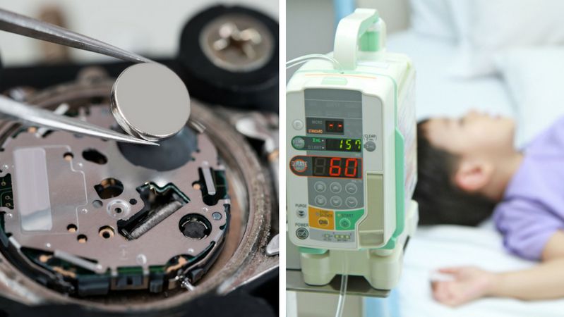 Dziecko zmarło po połknięciu baterii do zegarka