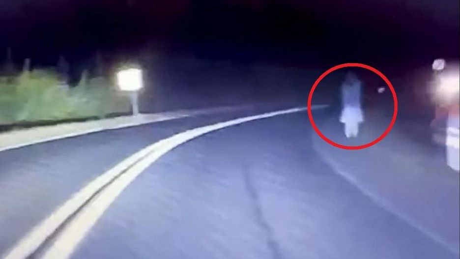 Zobaczyła "dziecko" przy drodze