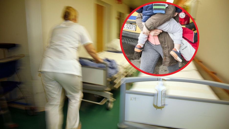 Nieprzytomny chłopiec trafił do szpitala. Matka przekonywała, że spadł z łóżeczka