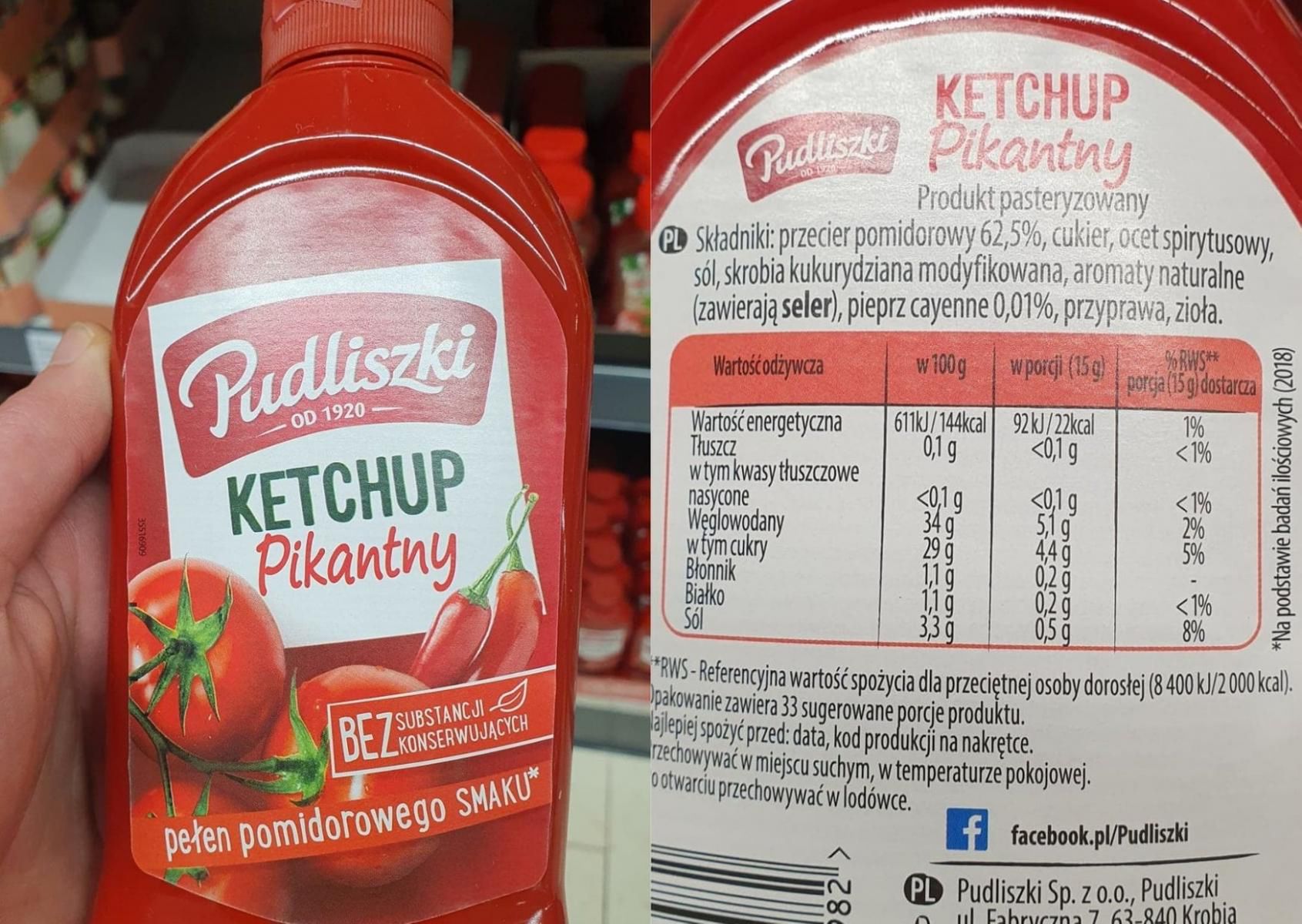 Ketchup "Pudliszki"