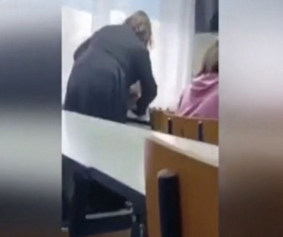 Skandal na lekcji religii 