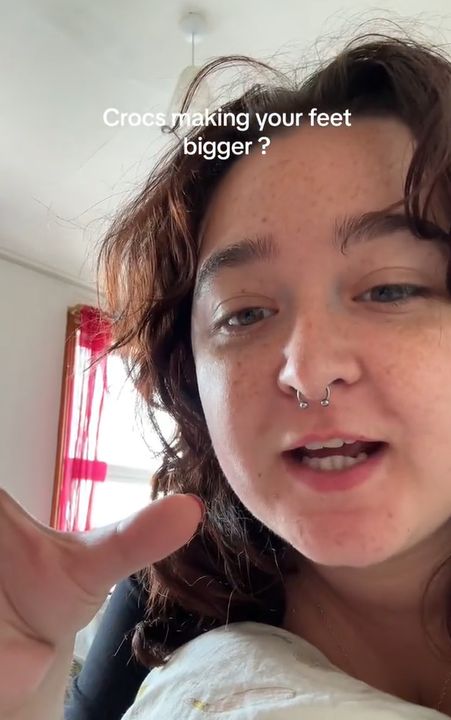 Jej stopa urosła o rozmiar. Wskazała winowajcę