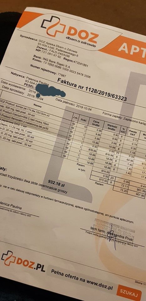 Lek na raka piersi nie jest refundowany