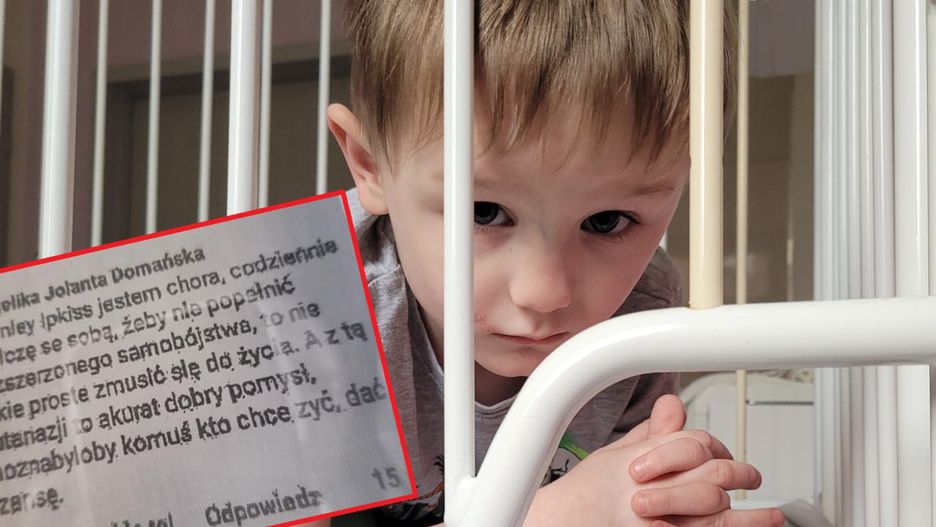 Zabrali jej syna przez wpis w internecie. "Jest w bardzo złym stanie" - twierdzi matka