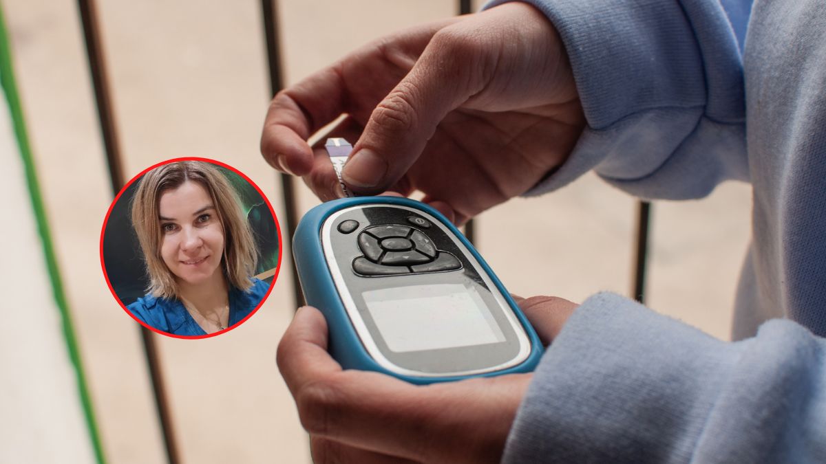 Diabetolog publikuje post w mediach społecznościowych z okazji Światowego Dnia Cukrzycy