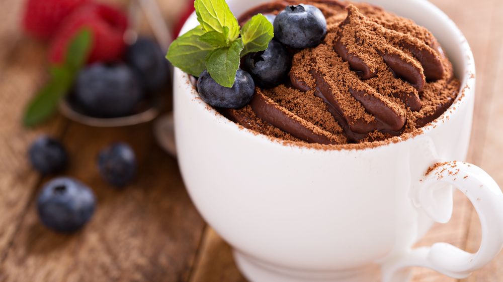 Zdrowy czekoladowy budyń