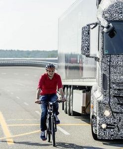 System Blind Spot Assist w ciężarówkach Mercedes-Benz