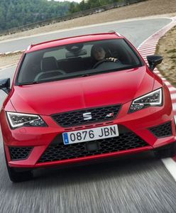 Seat Leon Cupra ST z szeregiem elementów poprawiających prowadzenie