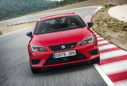 Seat Leon Cupra ST z szeregiem elementów poprawiających prowadzenie