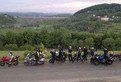 Motocykliści w podróży dookoła Polski
