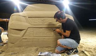 Powstał piaskowy Seat Ateca