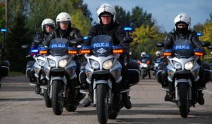 Śmiertelny wypadek z udziałem policyjnego motocykla