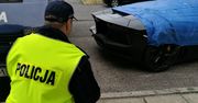 Lamborghini aventador porzucone we Włocławku