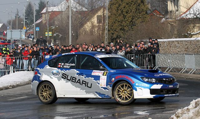 Ekipa Subaru tuż za podium