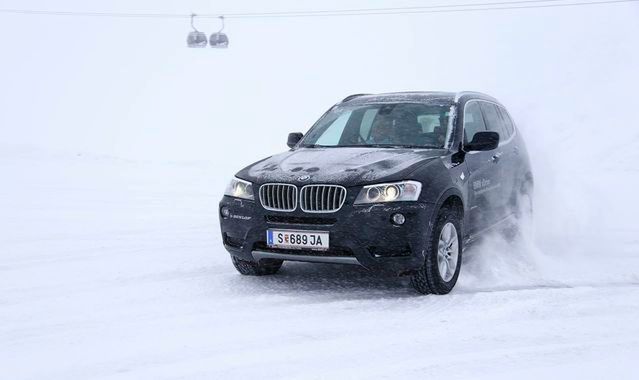 Zima z BMW w Tatrach