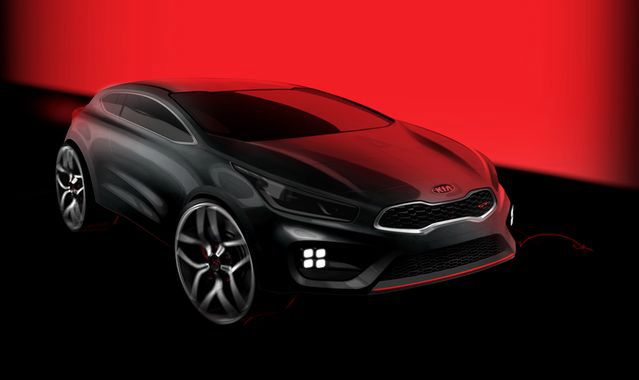 Kia pro_cee'd GT: pierwszy szkic