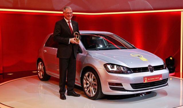 VW Golf ze "Złotą Kierownicą 2013"