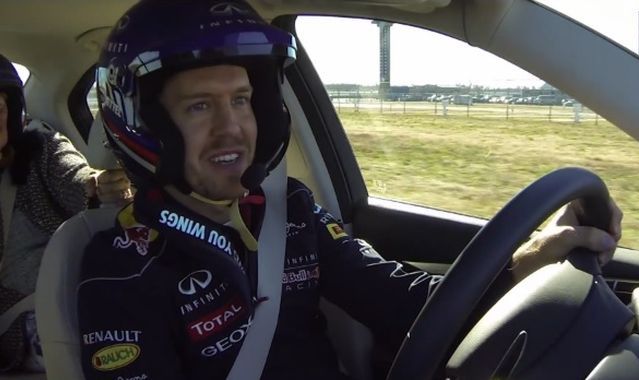 Vettel testował Infiniti Q50