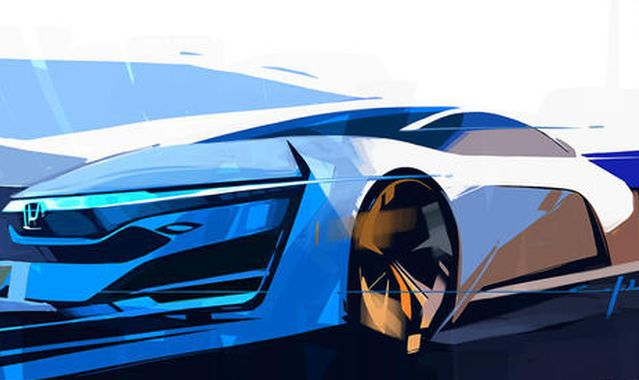 Honda przedstawia szkic modelu FCEV Concept