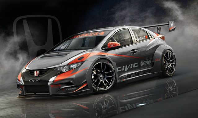 Tak będzie wyglądać Honda Civic WTCC 2014